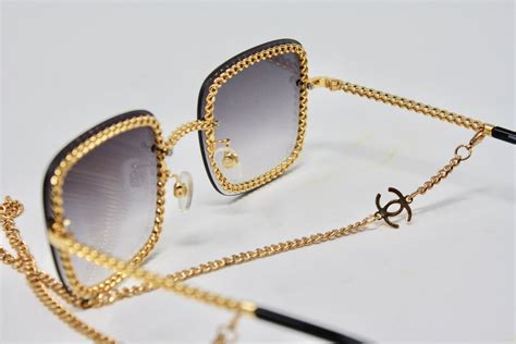 chanel chain sunglasses vintage.